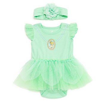 Disney's Snow White Cosplay 2 pc Tutu Bodysuit and Headband Set