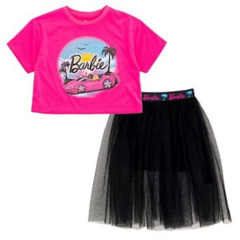 Barbie 2 pc T-Shirt and Skort Set