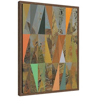 Partridge 4 by Annie Rochelle Framed Canvas Wall Art Print