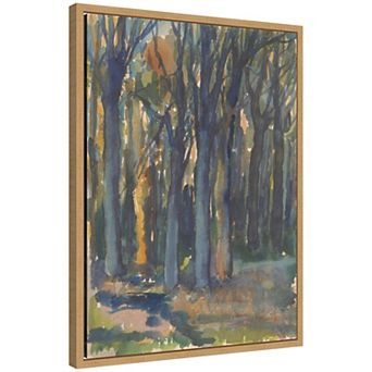 Les 1935 Zolo Palugyay Framed Canvas Wall Art Print