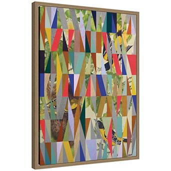 Chance Configuration Orioles and Poplar 2 by Annie Rochelle Framed Canvas Wall Art Print