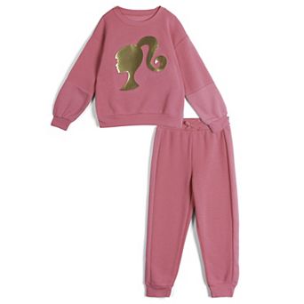 Barbie Fleece Sweatshirt and Joggers Set