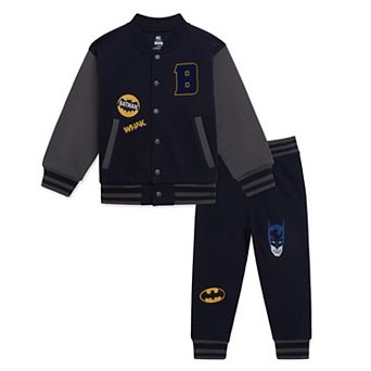 DC Comics Justice League Fleece Varsity Jacket and Pants Set