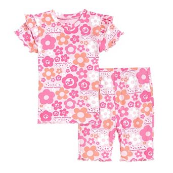 Barbie 2 pc Tee and Bike Shorts Set