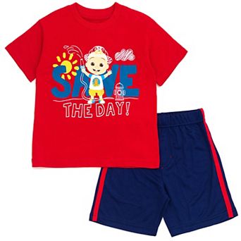 Cocomelon Athletic 2 pc T-Shirt and Shorts Set