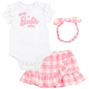 Barbie Glitter Bodysuit and Skirt Set