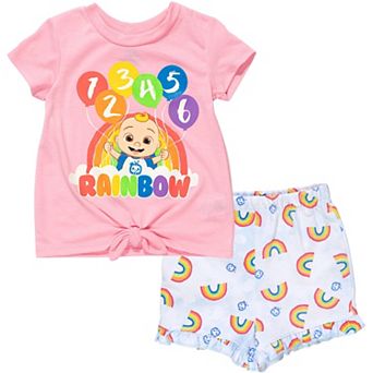 Cocomelon JJ 2 pc T-Shirt and Shorts Set