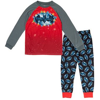 DC Comics Justice League Holiday 2 pc Pajama Set