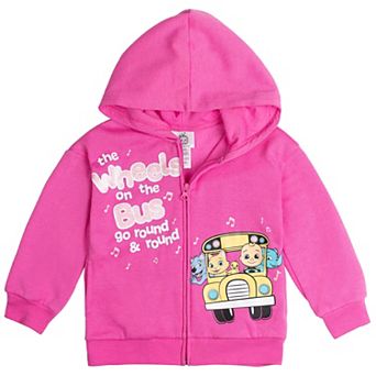 Cocomelon Fleece Zip-Up Hoodie