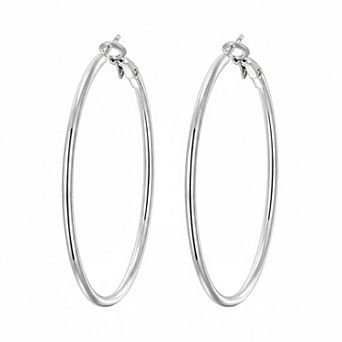 VNPIEW 2 Pairs Hoop Earrings Set Women Hypoallergenic Lightweight Dangle