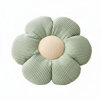 Flower Shaped Throw Pillow Soft Plush Decorative Floor Seat Cushion Home Decor