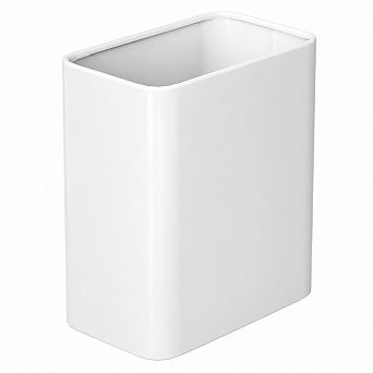 2.1 Gallon Stainless Steel Trash Can Minimalist Metal Waste Basket For Home Bathroom Office
