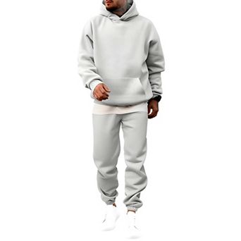 Men's Casual Fleece Sweat Set