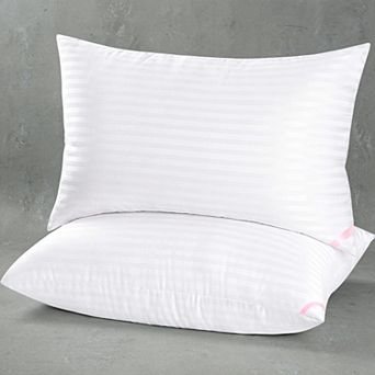 2 Pack Bed Pillows for Sleeping Queen Size，Pillows for Side and Back Sleepers,Super Soft Down