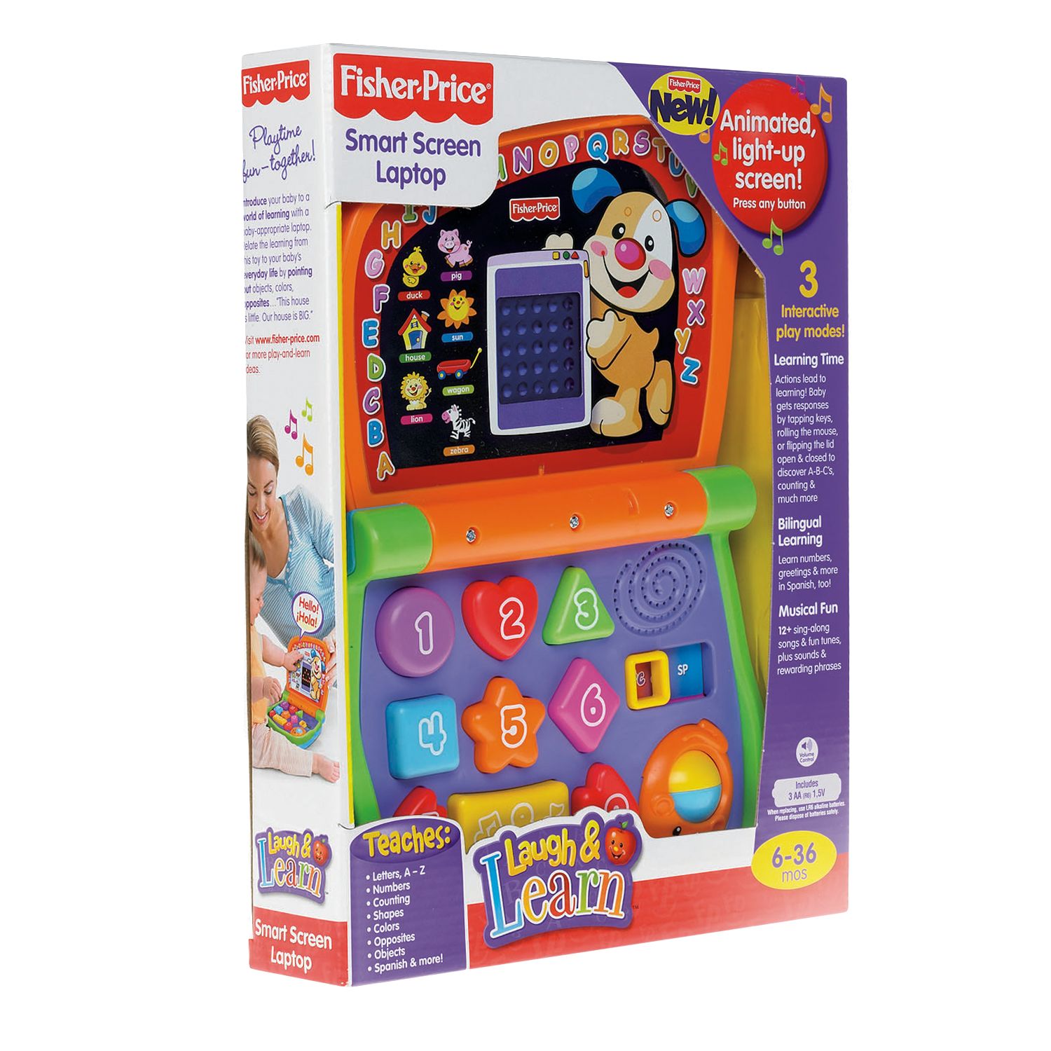 fisher price laugh and learn laptop