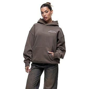 Good For Nothing Womens/Ladies Abrade Oversized Hoodie