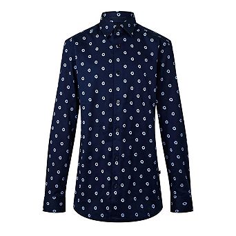 Ted Baker Mens Ditsy Floral Long-Sleeved Shirt