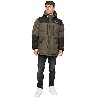 Crosshatch Mens Polyester Puffer Jacket
