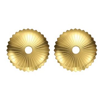 2 pc 1.54''Cabinet Knob Backplate, Backplate Washers Gasket