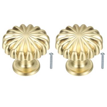 2 pc 1.18''Cabinet Knobs, Pumpkin Dresser Knobs Kitchen Cabinet Handles