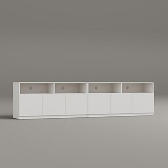 94.5''W TV Stand for 75/85/95 Inch TV with Storage, Media Console for Living Room and Bedroom