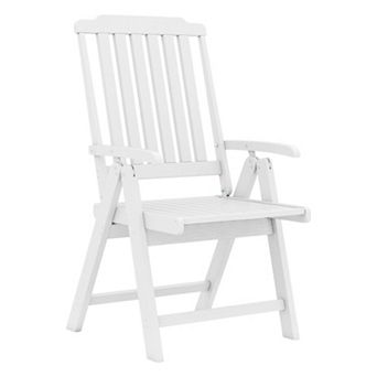 Folding Outdoor Chair with HDPE Material and Stainless-Steel Hardware for Patio Seating
