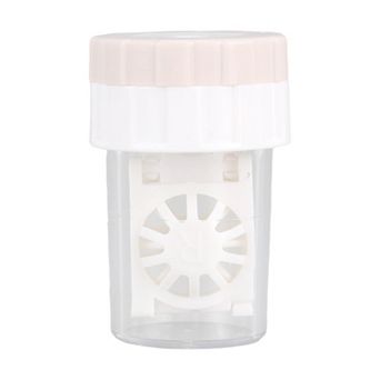 Manual Rotation Contact Lens Cleaner Case for Daily Cleaning 1 pc