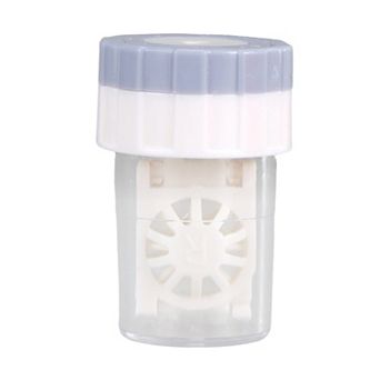 Manual Rotation Contact Lens Cleaner Case for Daily Cleaning 1 pc