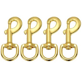 4 pc 3.2''Heavy Duty Flag Swivel Snap Clips, Flag Pole Snaps Hooks Flagpole