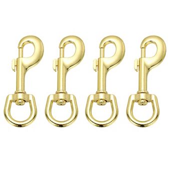 4 pc 4.1''Heavy Duty Flag Swivel Snap Clips, Flag Pole Snaps Hooks Flagpole