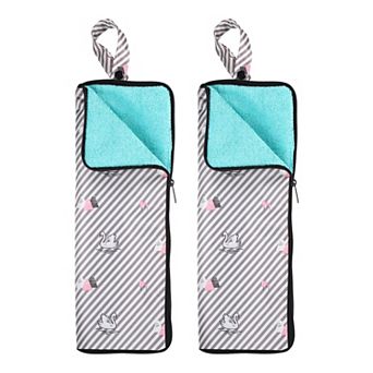 2 pc 14.17'' x 4.92''Umbrella Bag, Water-Absorbent Cover, Portable Storage Case
