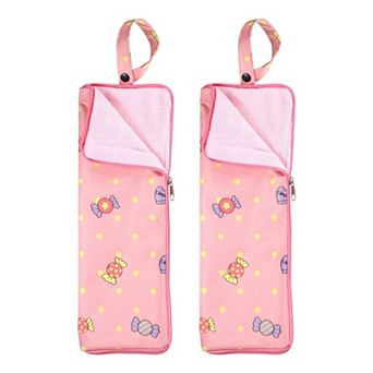 2 pc 14.17'' x 4.92''Umbrella Bag, Water-Absorbent Cover, Portable Storage Case