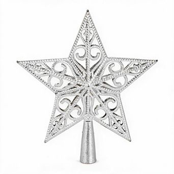 Openwork Galactic Star, Luxury Configurable Concealed Tree Crest 5.9 Inches