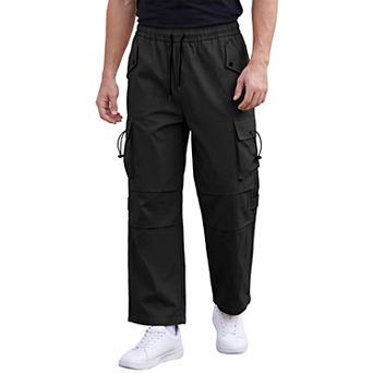 Men's Cargo Pants Multi Pocket Straight Leg Outdoor Work