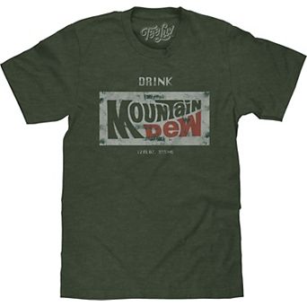 Retro Drink Mountain Dew Logo T-Shirt