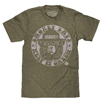 Retro Smokey Bear Keep it Green T-Shirt