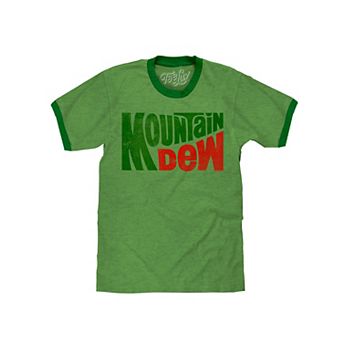 Mountain Dew Ringer Kelly Green Ringer T-Shirt