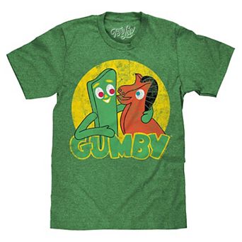 Tee Luv Gumby and Pokey Cartoon Character T-Shirt