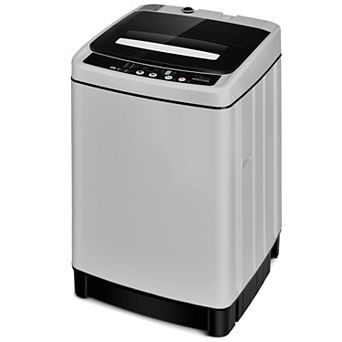 Costway Full-Automatic Washing Machine 1.5 Cu.Ft 11 LBS Spin Dryer