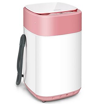 Costway 8lbs Portable Fully Automatic Washing Machine W/ Drain Pump