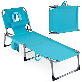 Tanning Chair w/ Face/Arm Holes, Folding