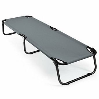 Folding Camping Bed Outdoor Portable Military Cot for Sleeping Hiking