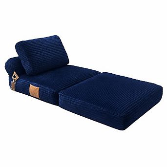 GOODSILO Convertible Folding Lazy Sofa Bean Bag Chair Bed