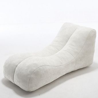 Storycute 59 Inch Polyester Bean Bag Lounger with Foam Filling for Adults