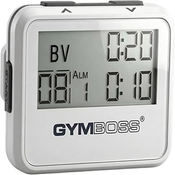Accurate Digital Interval Training Timer, Portable Clip Stopwatch for Indoor Outdoor Fitness