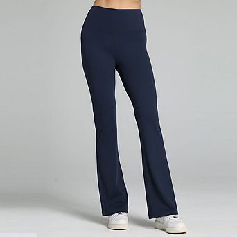 High Waist Stretch Flare Yoga Pants Soft Slim Fit Workout Casual Leggings