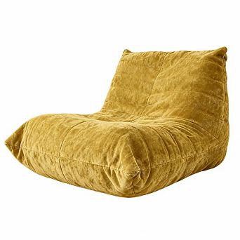 GOODSILO Ergonomic 5-Way Support Bean Bag Chair