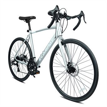 700C Road Bike - Lightweight Aluminum Frame,16-Speed Disc Brakes,Fast Acceleration for Men and Women