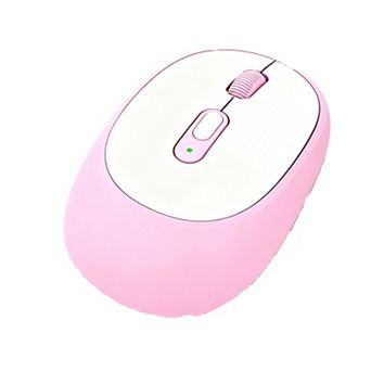 2.4G Bluetooth Dual Mode Rechargeable Wireless Mouse,3 Adjustable DPI Ergonomic Portable Silent Mice