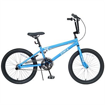 20" Freestyle Kids Bike - Single Speed, Carbon Steel,Rear Caliper Brake,Height-Adjustable for Age 7+